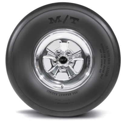 Mickey Thompson Pro Bracket Radial Tire - 28.0/10.5R17 X5 - 250803 - Graveyard Performance