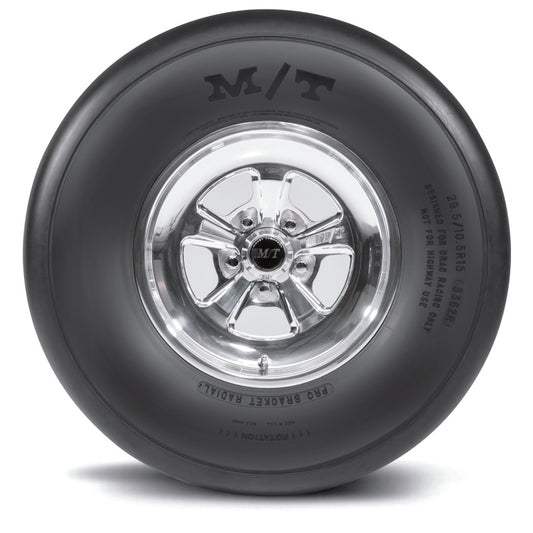 Mickey Thompson Pro Bracket Radial Tire - 28.0/10.5R17 X5 - 250803 - Graveyard Performance