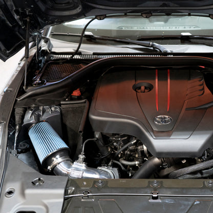 Injen 21-22 Toyota Supra 2.0L 4 Cyl. SP Short Ram Air Intake System - Polished - Graveyard Performance