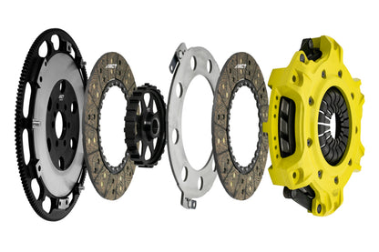 ACT Chevy Camaro/Corvette LS1/LS2/LS3/LS6/LS7 Mod-Twin 10.5 HD Rigid Disc Street Clutch Kit - Graveyard Performance