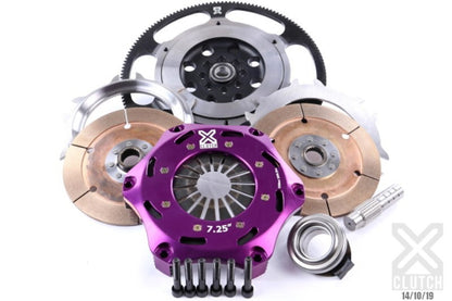 XClutch 17-21 Honda Civic Type R 2.0L 7.25in Twin Solid Ceramic Clutch Kit - Graveyard Performance