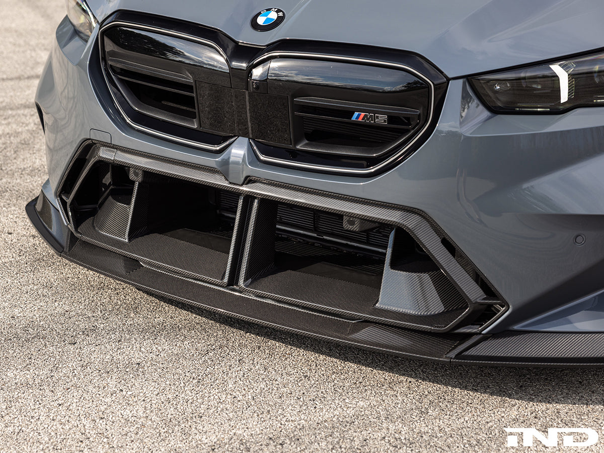 AutoTecknic Dry Carbon OEM-Spec Center Bumper Trim - G90/ G99 M5 - Graveyard Performance