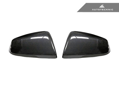AutoTecknic Replacement Version II Dry Carbon Mirror Covers - A90 Supra 2020-Up - Graveyard Performance