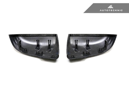 AutoTecknic Replacement Version II Dry Carbon Mirror Covers - A90 Supra 2020-Up - Graveyard Performance