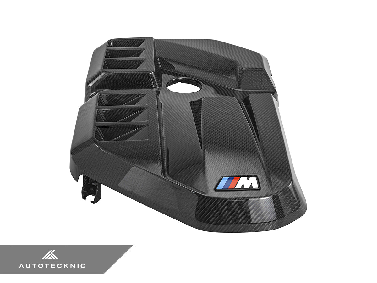AutoTecknic Dry Carbon Fiber Engine Cover - G80 M3 | G82/ G83 M4 - Graveyard Performance