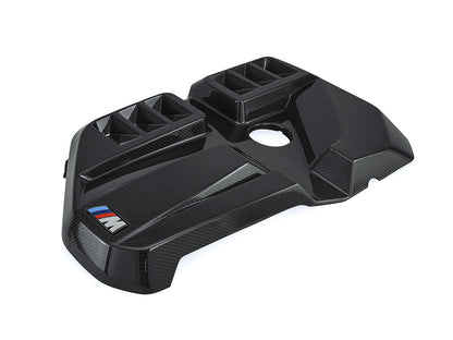 AutoTecknic Dry Carbon Fiber Engine Cover - G80 M3 | G82/ G83 M4 - Graveyard Performance