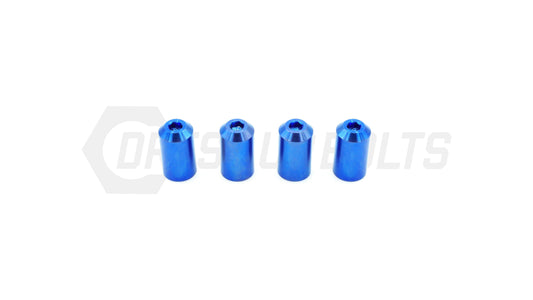 Dress Up Bolts Bullet Titanium Valve Stem Caps - Set of 4 - Graveyard Performance