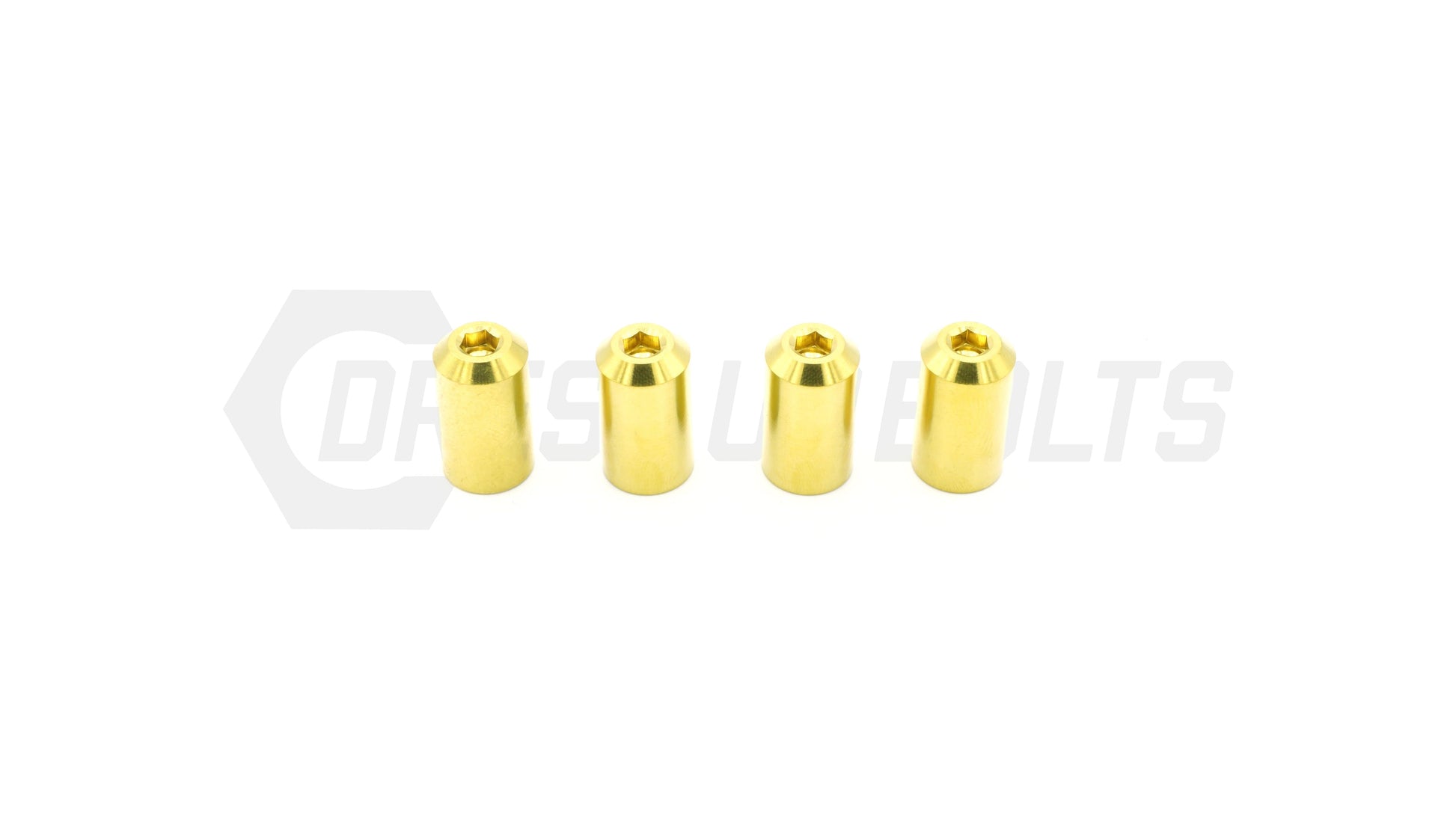 Dress Up Bolts Bullet Titanium Valve Stem Caps - Set of 4 - Graveyard Performance