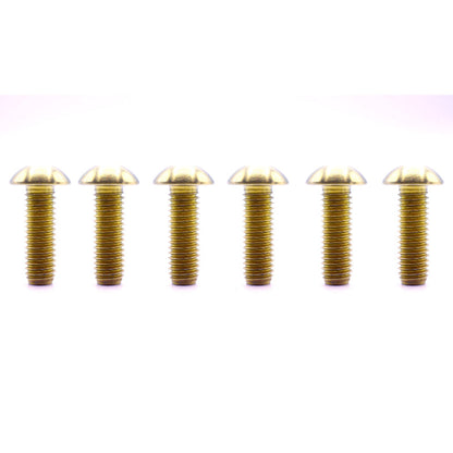 Titanium Hardware Steering Wheel Kit - Button Head Design