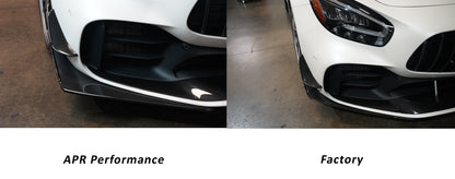 APR Performance Mercedes-Benz AMG GTR Pro Carbon Fiber Front Bumper Canards 2020