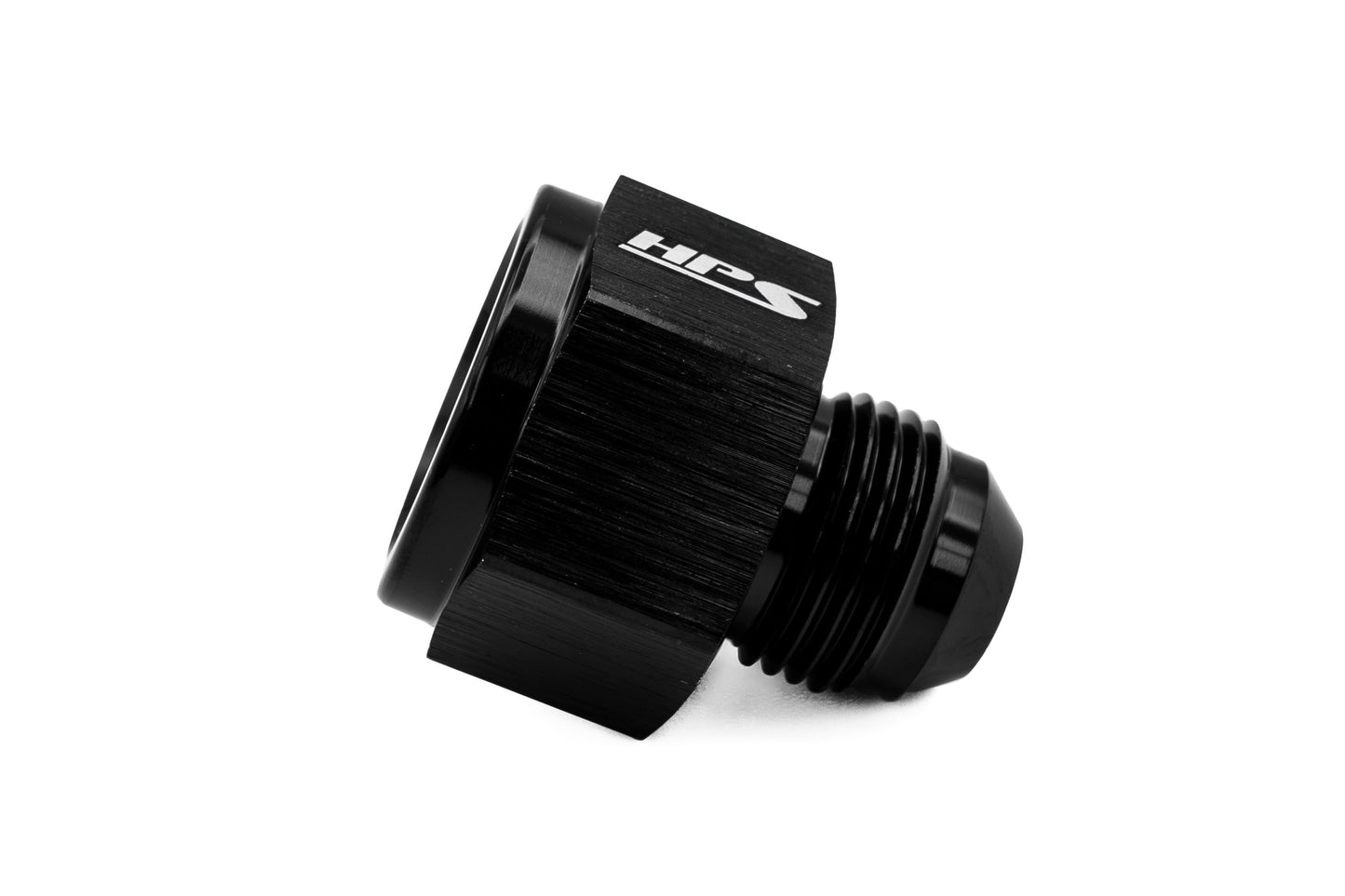 HPS Performance -4 AN Female to -3 AN Male Reducer Adapter, Aluminum, Black