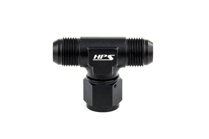 HPS Performance -12 AN Aluminum Tee Adapter with Female on Side AN9251-12