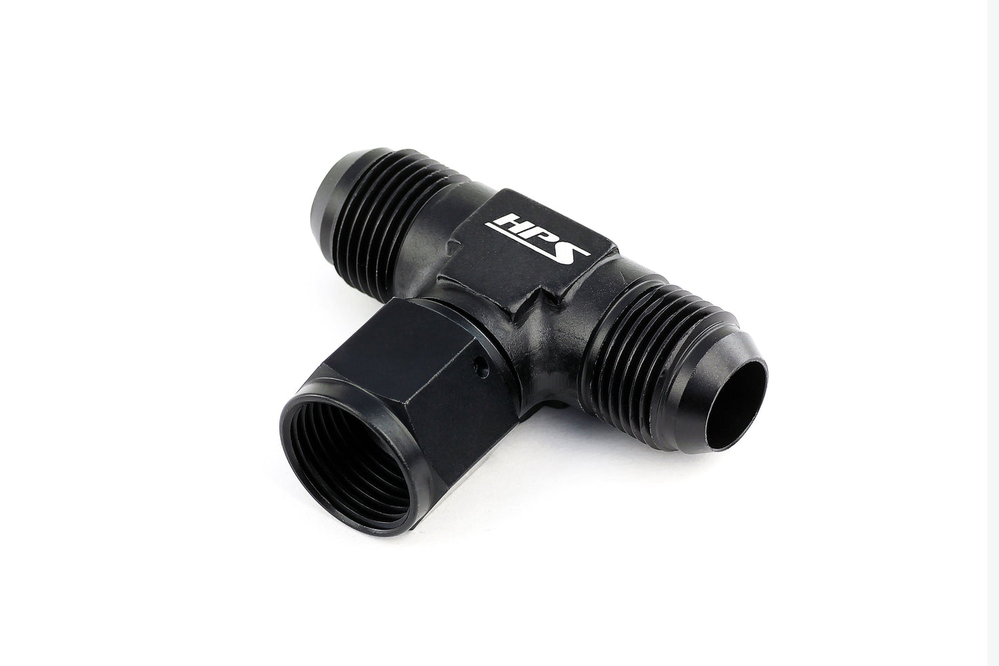 HPS Performance -4 AN Aluminum Tee Adapter with Female on Side AN9251-4