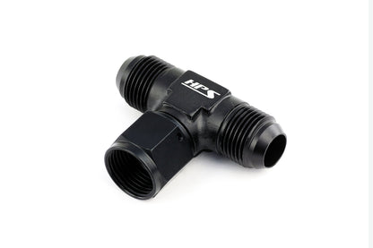 HPS Performance -4 AN Aluminum Tee Adapter with Female on Side AN9251-4