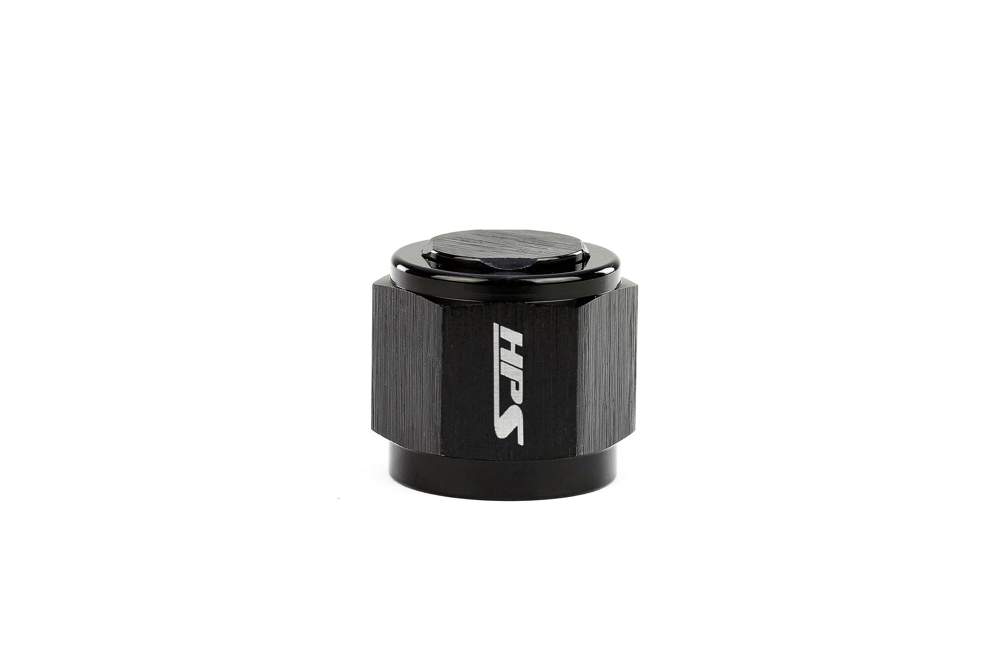 HPS Performance -16 AN Flare Female Cap Aluminum Black