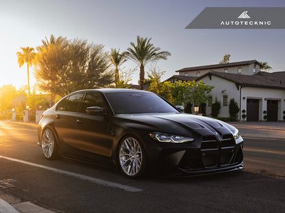 AutoTecknic Dry Carbon Motorsport V1 Front Grille Set - G80 M3 | G82/ G83 M4 - Graveyard Performance