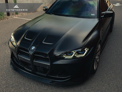 AutoTecknic Dry Carbon Motorsport V1 Front Grille Set - G80 M3 | G82/ G83 M4 - Graveyard Performance