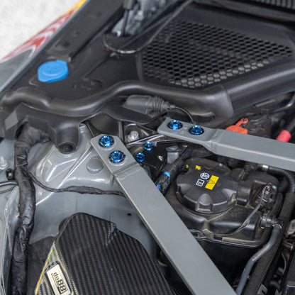 JDC Titanium Engine Bay Dress-Up Hardware Kit (BMW G8X M3/M4) - Graveyard Performance