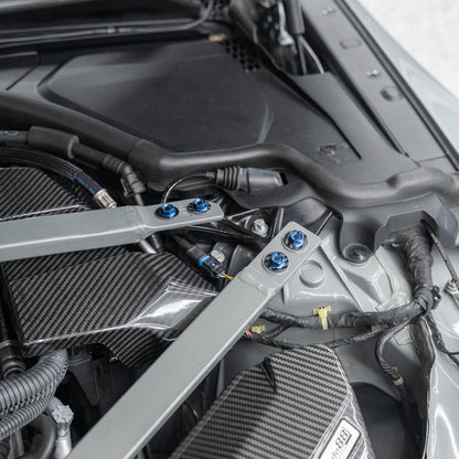 JDC Titanium Engine Bay Dress-Up Hardware Kit (BMW G8X M3/M4) - Graveyard Performance
