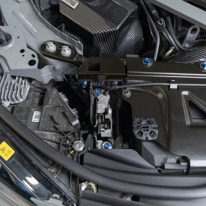JDC Titanium Engine Bay Dress-Up Hardware Kit (BMW G8X M3/M4) - Graveyard Performance