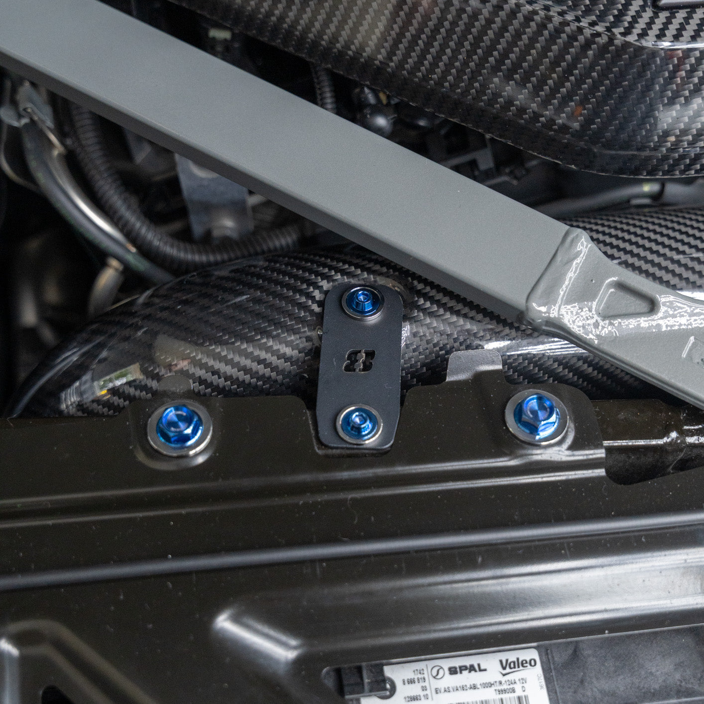 JDC Titanium Engine Bay Dress-Up Hardware Kit (BMW G8X M3/M4) - Graveyard Performance