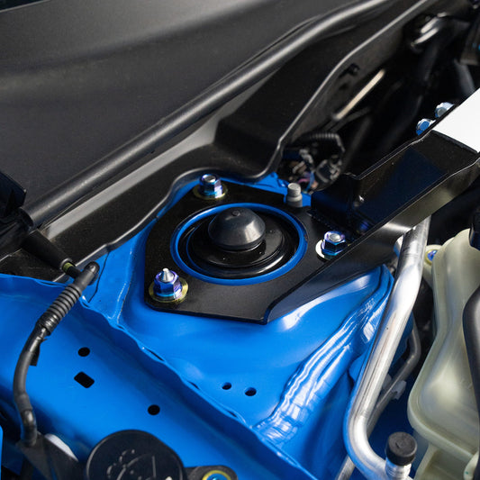 JDC Titanium Strut Tower Hardware (2023+ FL5 Civic Type R/11th Gen Civic Si) - Graveyard Performance
