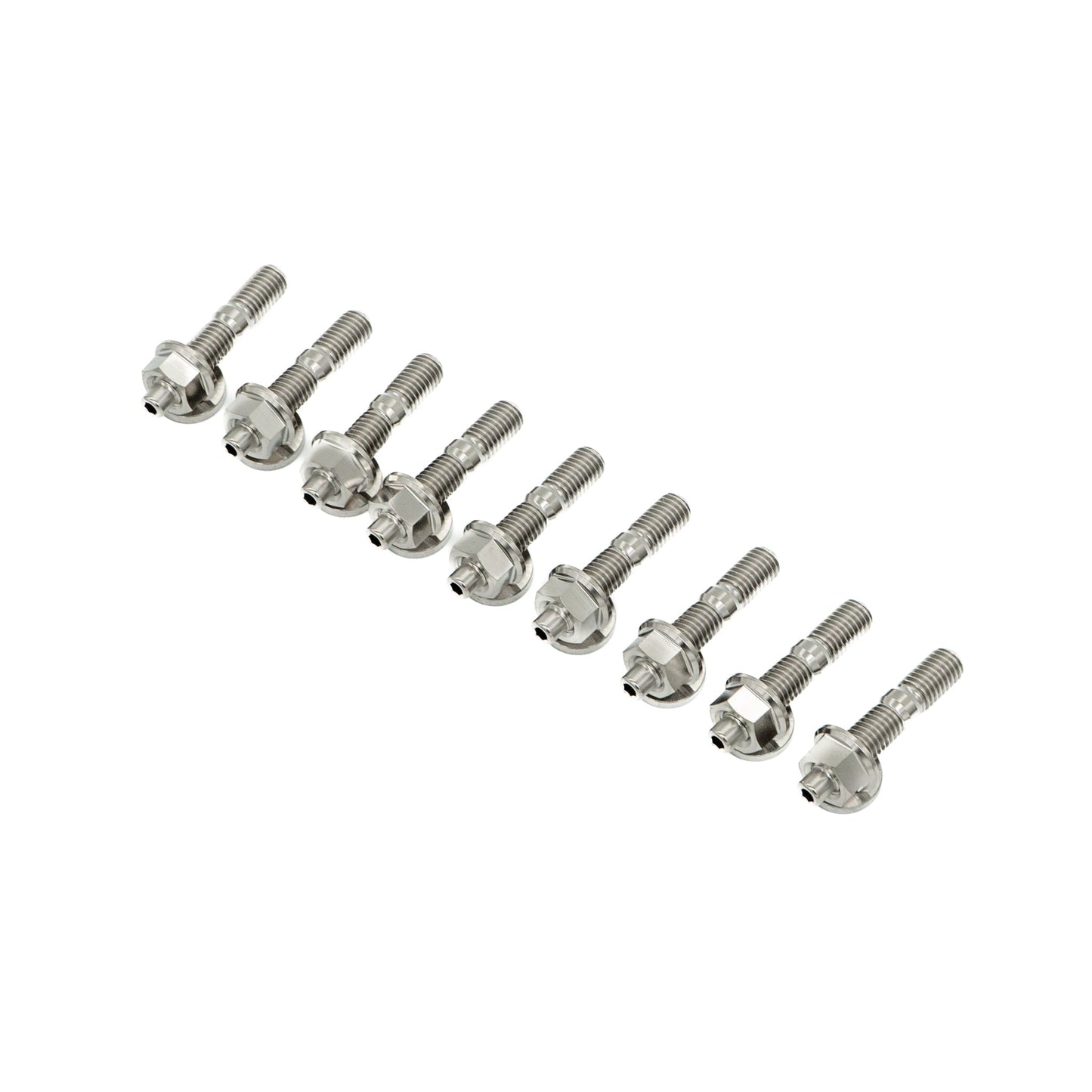JDC Titanium Exhaust Manifold Stud Kit (Honda/Acura B,D,H,F,J Series Motors) - Graveyard Performance