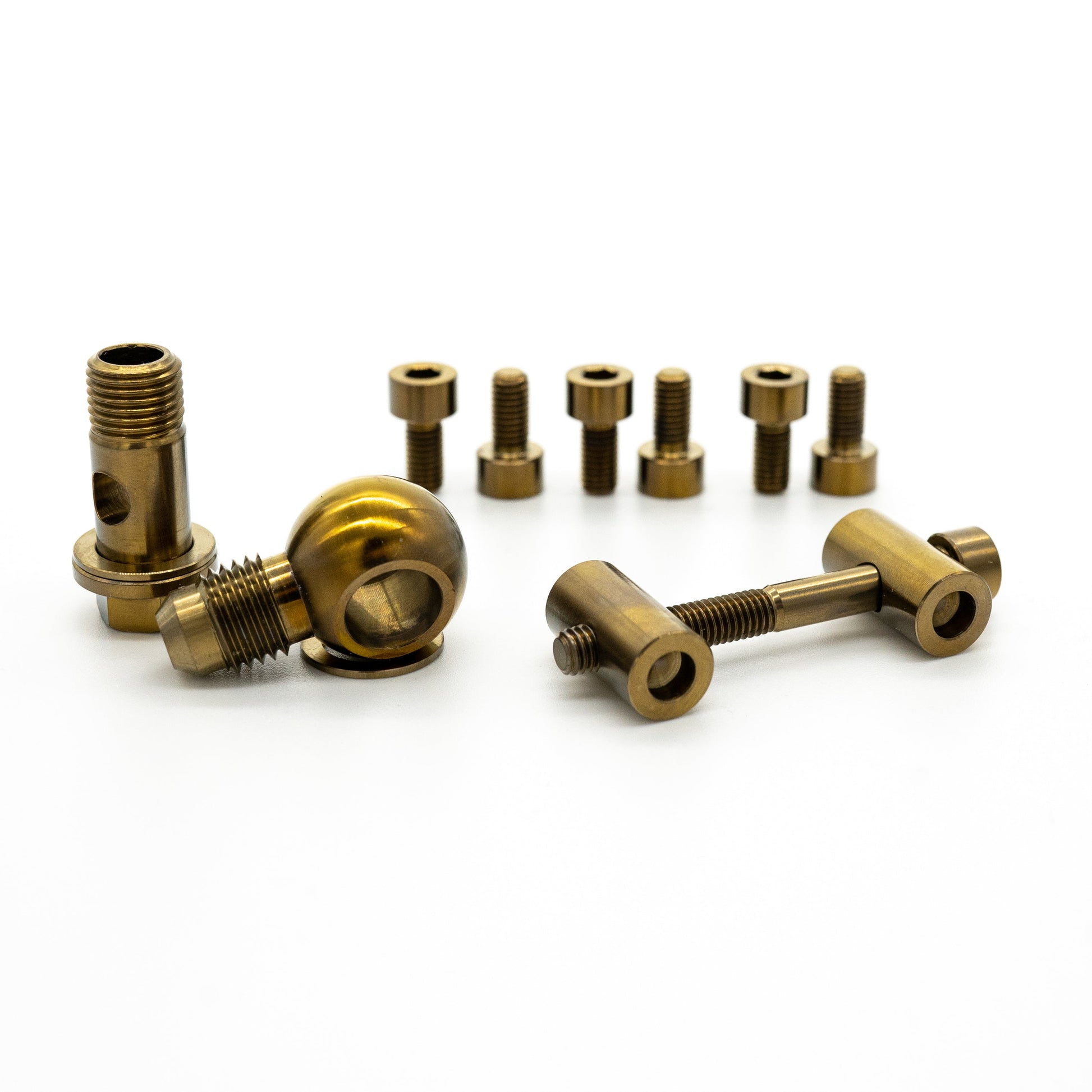 JDC Titanium TiAL Q Blow Off Valve Hardware - Graveyard Performance