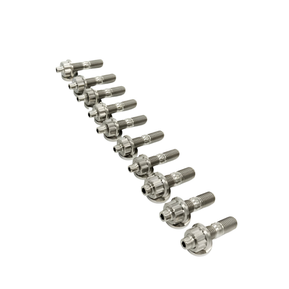 JDC Titanium Intake Manifold Stud Kit (Evo 4-9) - Graveyard Performance