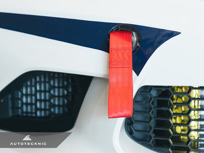 AutoTecknic Stainless Steel Tow Strap - F87 M2 | F80 M3 | F82/ F83 M4 - Graveyard Performance