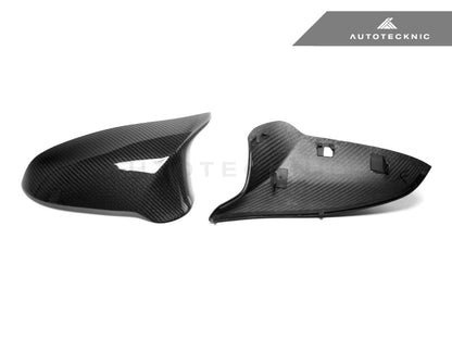 AutoTecknic Replacement Version II Dry Carbon Mirror Covers - F87 M2 Competition | F80 M3 | F82/ F83 M4 - Graveyard Performance