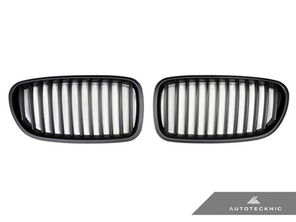 AutoTecknic Stealth Black Front Grille Set - F10 Sedan/ F11 Wagon | 5-Series - Graveyard Performance