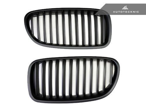AutoTecknic Stealth Black Front Grille Set - F10 Sedan/ F11 Wagon | 5-Series - Graveyard Performance