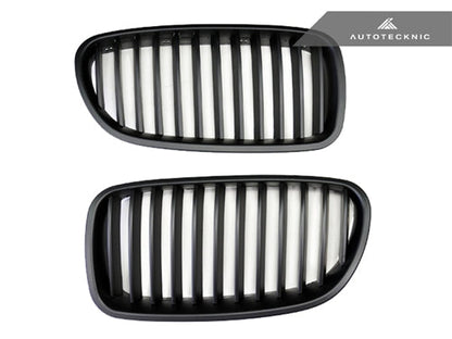 AutoTecknic Stealth Black Front Grille Set - F10 Sedan/ F11 Wagon | 5-Series - Graveyard Performance