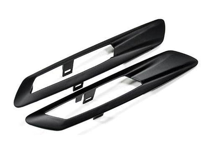 AutoTecknic Replacement Stealth Black Fender Light Trims - F10 Sedan / F11 Wagon | 5 Series - Graveyard Performance