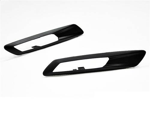 AutoTecknic Replacement Stealth Black Fender Light Trims - F10 Sedan / F11 Wagon | 5 Series - Graveyard Performance