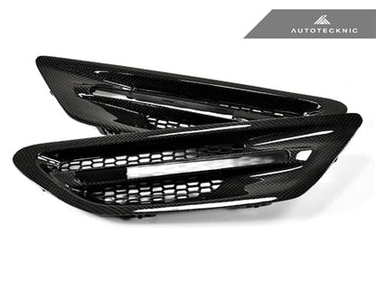 AutoTecknic Replacement Carbon Fiber Fender Vents - F10 M5 - Graveyard Performance