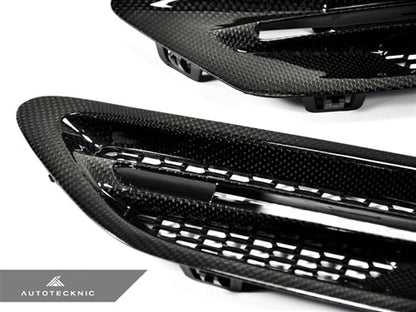 AutoTecknic Replacement Carbon Fiber Fender Vents - F10 M5 - Graveyard Performance