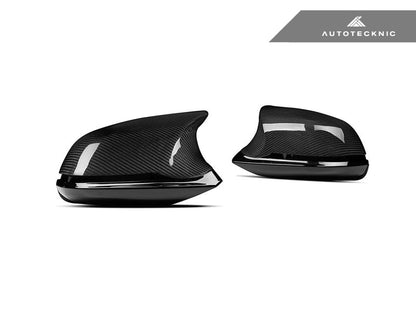 AutoTecknic Version III M-Inspired Dry Carbon Mirror Housing Kit - F22 2-Series | F30 3-Series | F32 4-Series | F87 M2 - Graveyard Performance
