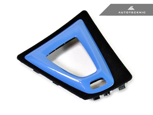 AutoTecknic Painted Alcantara Shift Console Trim - F80 M3 | F82/ F83 M4 M-DCT - Graveyard Performance