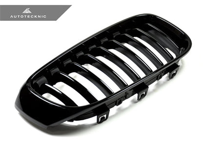 AutoTecknic Gloss Black Front Grille Set - F34 3-Series Gran Turismo - Graveyard Performance