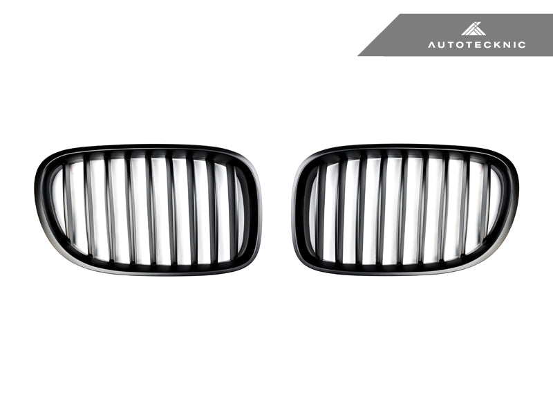 AutoTecknic Stealth Black Front Grille Set - F01/ F02 7-Series LCI - Graveyard Performance