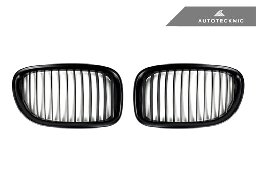 AutoTecknic Stealth Black Front Grille Set - F01/ F02 7-Series - Graveyard Performance