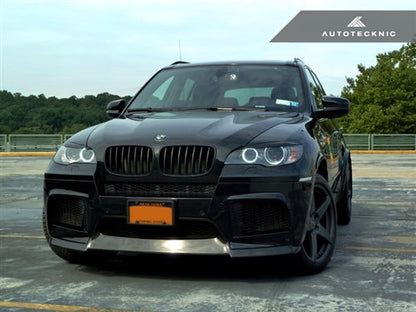 AutoTecknic Carbon Fiber Headlight Trim Set - E70 X5 / X5M | E71 X6 / X6M - Graveyard Performance