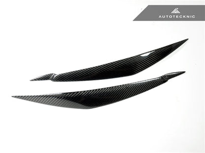 AutoTecknic Carbon Fiber Headlight Trim Set - E70 X5 / X5M | E71 X6 / X6M - Graveyard Performance