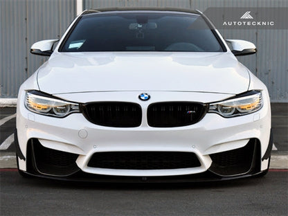 AutoTecknic Carbon Fiber Headlight Trim Set - F80 M3 | F82/ F83 M4 - Graveyard Performance