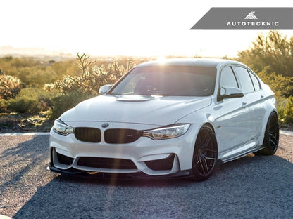 AutoTecknic Carbon Fiber Headlight Trim Set - F80 M3 | F82/ F83 M4 - Graveyard Performance