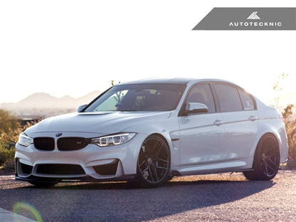 AutoTecknic Carbon Fiber Headlight Trim Set - F80 M3 | F82/ F83 M4 - Graveyard Performance