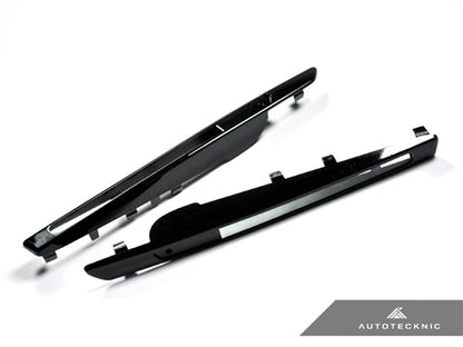 AutoTecknic Replacement Glazing Black Fender Gills - E71 X6M - Graveyard Performance