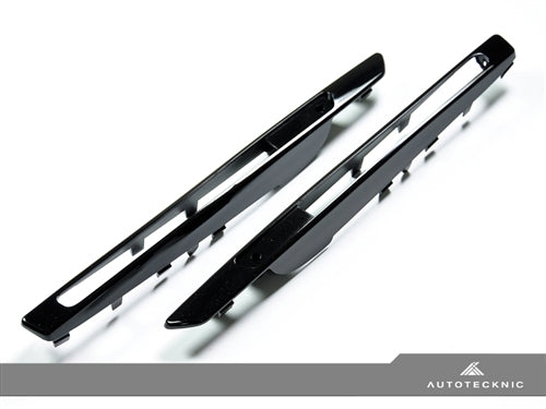 AutoTecknic Replacement Glazing Black Fender Gills - E71 X6M - Graveyard Performance